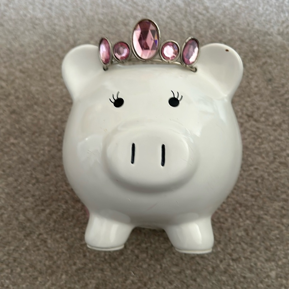 Princess piggy bank